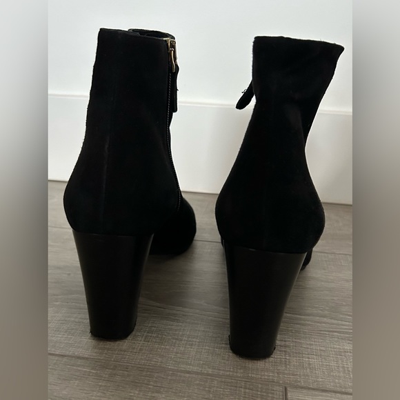 Studio Pollini 🇮🇹 Black Suede Ankle Boots - Picture 2 of 8